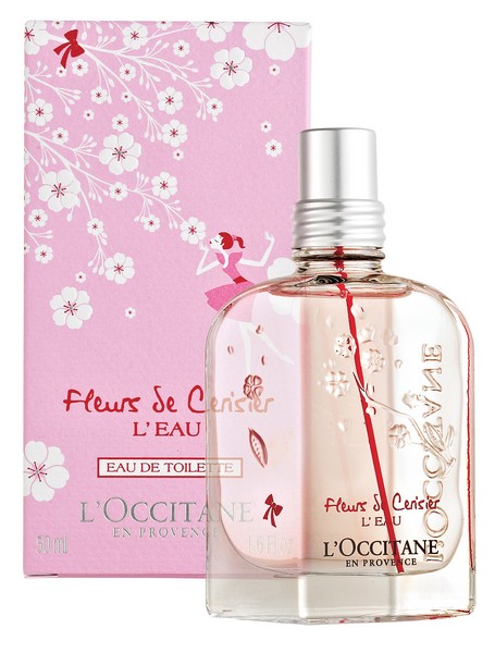 L OCcitane Launches Fleurs De Cerisier L EAU